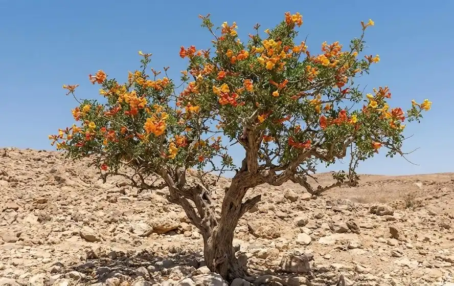 عکس درخت انار شیطان