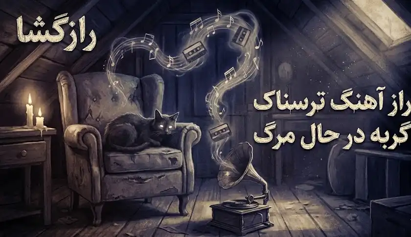 راز آهنگ ترسناک گربه در حال مرگ | نفرین یا توهم؟ + پخش آنلاین