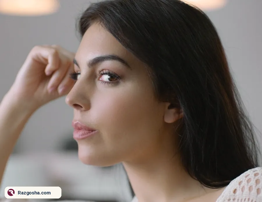 جورجینا رودریگز در تصویر کمپین Twinset در سال ۲۰۱۹