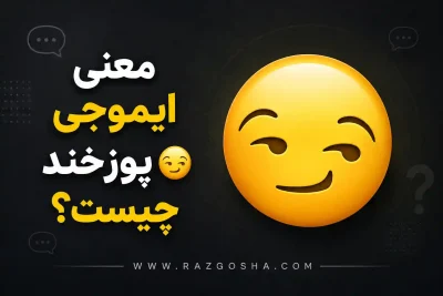 معنی ایموجی پوزخند 😏
